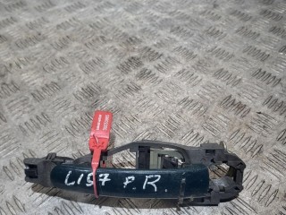 ручка наружная двери передней правой, ориг. номер 3B0837885, Volkswagen Passat B5 1996-2001