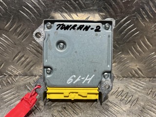 блок управления подушками безопасности, ориг. номер 1T0909605E, 5WK44517, Volkswagen Touran 1 поколение [2-й рестайлинг] 2010-2015