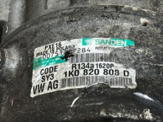 компрессор кондиционера, ориг. номер 1K0820808D, Skoda Fabia 2 поколение [рестайлинг] 2010-2014