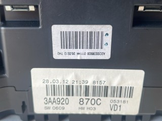 панель приборов (щиток), ориг. номер A2C53219792, 3AA920870C, Volkswagen Passat B7 2011-2015