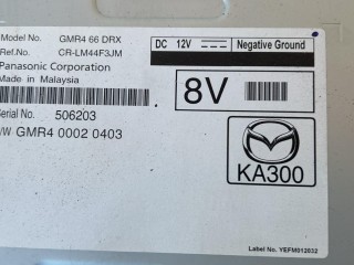 видеомодуль, ориг. номер GMR466DRX, CRLM44F3JM, GMR400020403, GMR4, Mazda 6 3 поколение [рестайлинг] 2015-2018