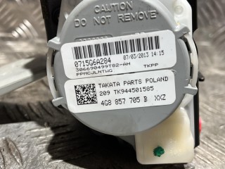 ремень безопасности передний левый, ориг. номер 4G8857705B, Audi A6 C7 2011-2014