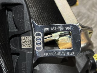 ремень безопасности передний правый, ориг. номер 8W0857706, 010R-0000, 635372400A, Audi A4 B9 2015-2020