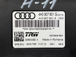 блок управления ручником, ориг. номер 4H0907801A, 4H0907801G, Audi A6 C7 2011-2014