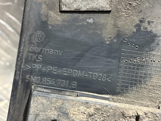 молдинг крыла передний левый, ориг. номер 5N0854731B, Volkswagen Tiguan 1 поколение [рестайлинг] 2011-2019