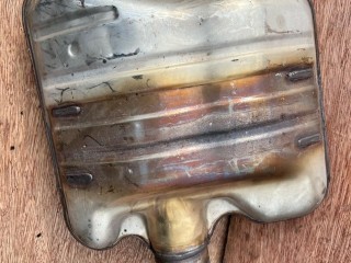 глушитель, ориг. номер 8K0253211H, Audi A6 C7 2011-2014