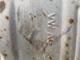 глушитель, ориг. номер 7N0253611P, Volkswagen Sharan 2 поколение [рестайлинг] 2015-2022