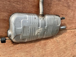 глушитель, ориг. номер 7N0253611P, Volkswagen Sharan 2 поколение [рестайлинг] 2015-2022