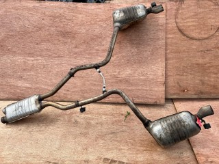 глушитель, ориг. номер A2124914401, A2124912601, A2124912701, Mercedes-Benz E W212 [рестайлинг] 2013-2016