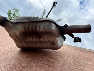 глушитель, ориг. номер A2124914401, A2124912601, A2124912701, Mercedes-Benz E W212 [рестайлинг] 2013-2016