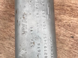 глушитель, ориг. номер 5Q6253611A, 5QA253211, 5QA253411, Volkswagen Touran 2 поколение 2015-2021