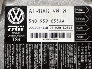 блок управления подушками безопасности, ориг. номер 5N0959655AA, Volkswagen Passat B7 2011-2015