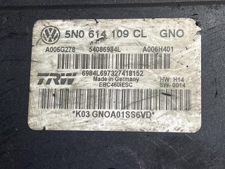 блок ABS, ориг. номер 5N0614109CL, A006G278, 54086984L, A006H401, Volkswagen Sharan 2 поколение [рестайлинг] 2015-2022