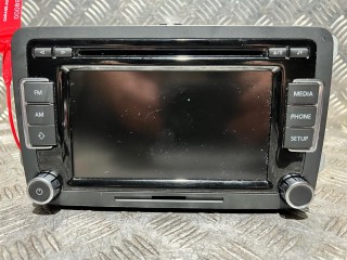 магнитола, ориг. номер 5K0035190B, Volkswagen Touran 1 поколение [2-й рестайлинг] 2010-2015