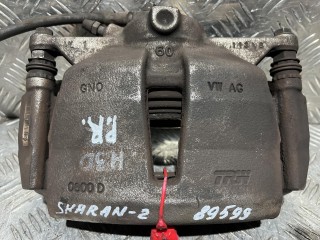суппорт тормозной передний правый, ориг. номер 7N0615124B, 7N0106N, Volkswagen Sharan 2 поколение [рестайлинг] 2015-2022