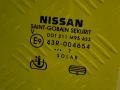 43R004654 Стекло двери задней левой Nissan Pathfinder (R51M) 2007г. - фото №3