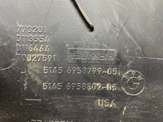 Накладка декоративная на торпедо, ориг. номер 5145695879905, BMW X5 E70 2010-2013