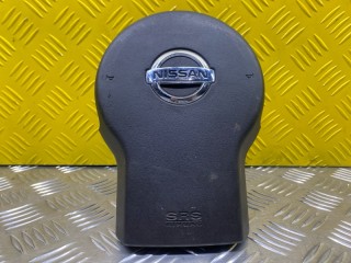 Подушка безопасности водителя Nissan Navara (D40) Пикап 2010-2015, левый руль, 98510EB302