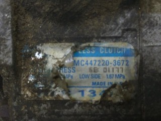 Компрессор кондиционера, ориг. номер MC4472203672, Chrysler PT Cruiser 2000-2010 2000-2006
