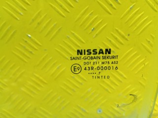Стекло двери передней левой, ориг. номер 80301EB300, Nissan Navara (D40) Пикап 2005-2010