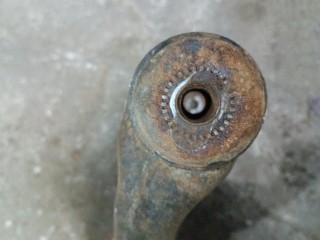 Рычаг передний нижний левый, ориг. номер 480690K040, Toyota Hilux Пикап 2008-2011