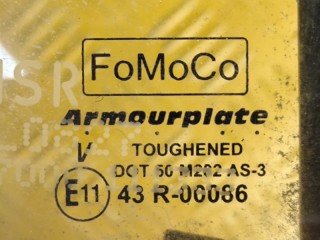Стекло двери задней правой, ориг. номер 1728720, Ford Ranger III Пикап 2011-2015