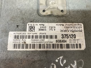 Блок управления двигателем, ориг. номер P68000129AF, Dodge Caliber I 2006-2009