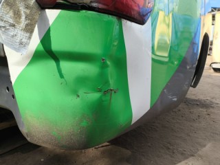 Задняя часть кузова (тазик), ориг. номер 65817KK030, Toyota Hilux Пикап 2015-2020