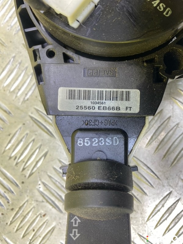 Переключатель подрулевой (стрекоза) Nissan Navara (D40) Пикап 2005-2010, 25260EB66B, фото 3