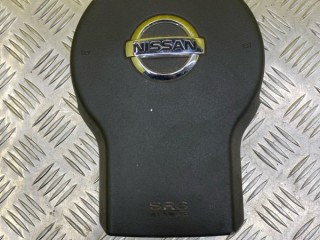 Подушка безопасности водителя Nissan Navara (D40) Пикап 2005-2010, левый руль, 98510EB302