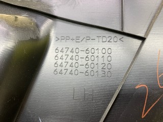 Обшивка багажника левая, ориг. номер 6474060100, Toyota Land Cruiser Prado 150 Внедорожник 2013-2017