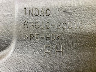 Воздуховод салона, ориг. номер 6391660010, Toyota Land Cruiser Prado 150 Внедорожник 2013-2017