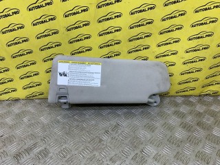 Козырек солнцезащитный правый Toyota Tundra II Пикап 2013-2022, левый руль, 743100C150