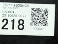 7507742050 Накладка двери задней правой Toyota Rav 4 5 2020г. - фото №2