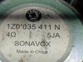 1Z0035411N Динамик Skoda Roomster 1 2009г. - фото №3