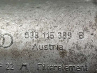 Теплообменник масляного фильтра, ориг. номер 038115389B, Audi A4 B6 2000-2006
