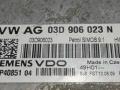 03D906023N, 5WP40851 Блок управления двигателем Skoda Fabia 2 restailing 2011г. - фото №3