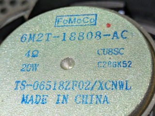 Динамик двери задней левой, ориг. номер 6M2T18808AC, Ford Mondeo 4 restailing 2010-2014