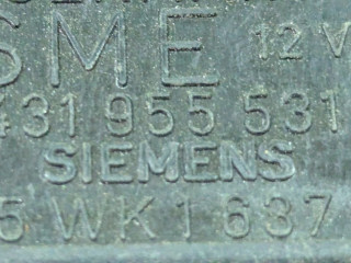 Реле стеклоочистителей (дворников), ориг. номер 431955531, Volkswagen Passat B3 1988-1997