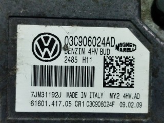 Блок управления двигателем, ориг. номер 03C906024AD, 7JM31192J, Volkswagen Polo 5 2009-2014