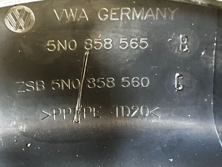 Кожух рулевой колонки, ориг. номер 5N0858565, Volkswagen Golf 6 2008-2012