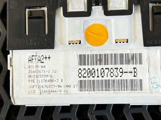 Дисплей, ориг. номер 8200107839, Renault Megane 2 2002-2006