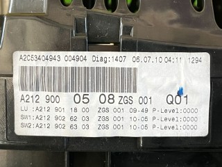 Щиток приборов (приборная панель), ориг. номер A2129000508, Mercedes E W212 2009-2013