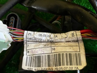 Проводка крышки багажника, ориг. номер 4B1971072, Audi A6 C5 (S6,RS6) 2001-2005
