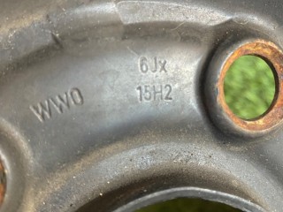 Диск штампованный, ориг. номер 1K0601027C, Volkswagen Caddy 3 2004-2010