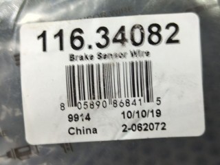 Проводка датчика износа колодок, ориг. номер 11634082, BMW 3 F30/F31/GT F34 2011-2016