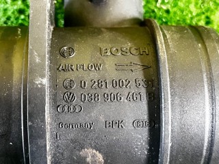 Расходомер воздуха, ориг. номер 0281002531, 038906461B, Volkswagen Golf 4 1997-2006