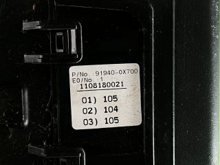 Блок предохранителей, ориг. номер 1108180021, 91940-0X700, Hyundai i10 1 2007-2011