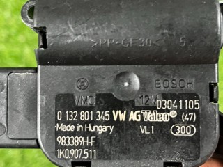 Моторчик заслонки печки, ориг. номер 1K0907511, 0132801345, 03041105, Skoda Octavia A5 restailing 2008-2013
