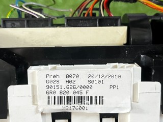 Блок управления печки/климат-контроля, ориг. номер 6R0820045F, Volkswagen Polo 5 2009-2014